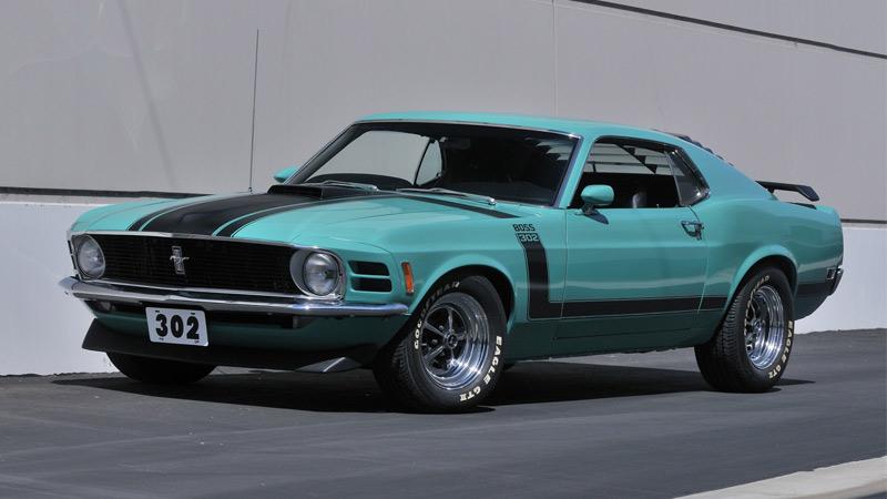 Top 10: Ford Mustang Boss 302 1970