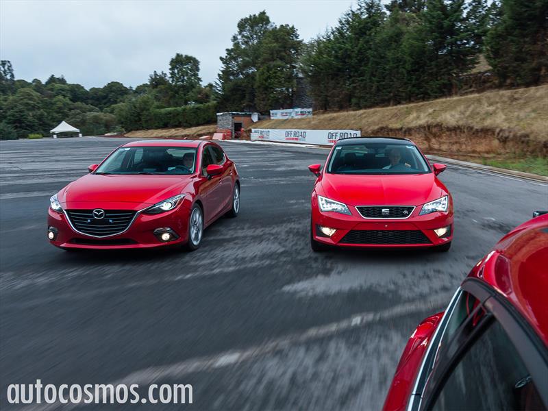 SEAT Leon vs Mazda3 vs Ford Focus