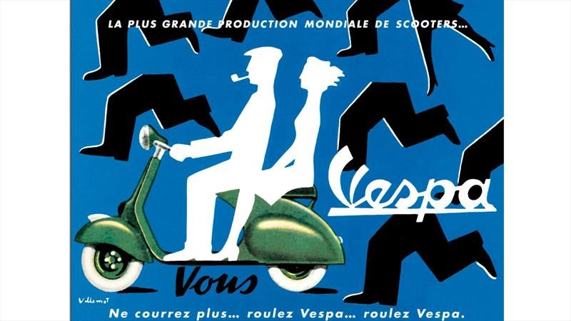 La historia de Vespa