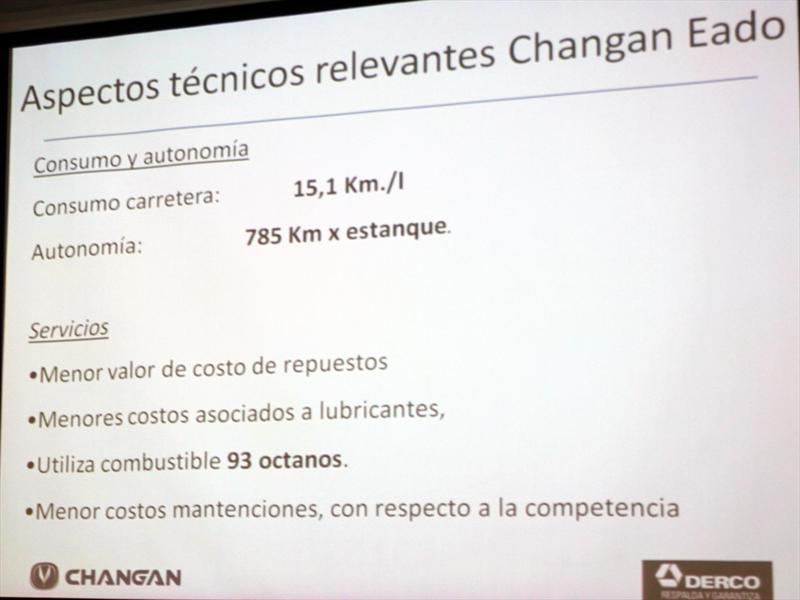 Changan EADO Lanzamiento en Chile