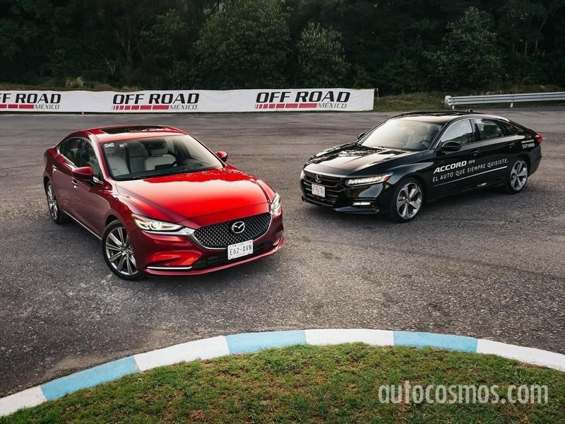 Frente a Frente: Honda Accord 2018 vs Mazda 6 2019