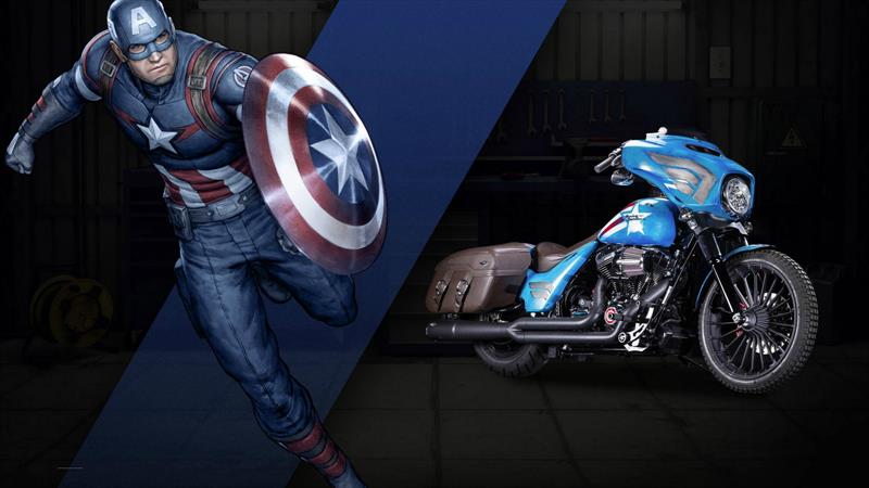 Harley Davidson y Marvel