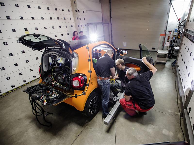 Crash Test nuevo smart Vs. MB Clase S
