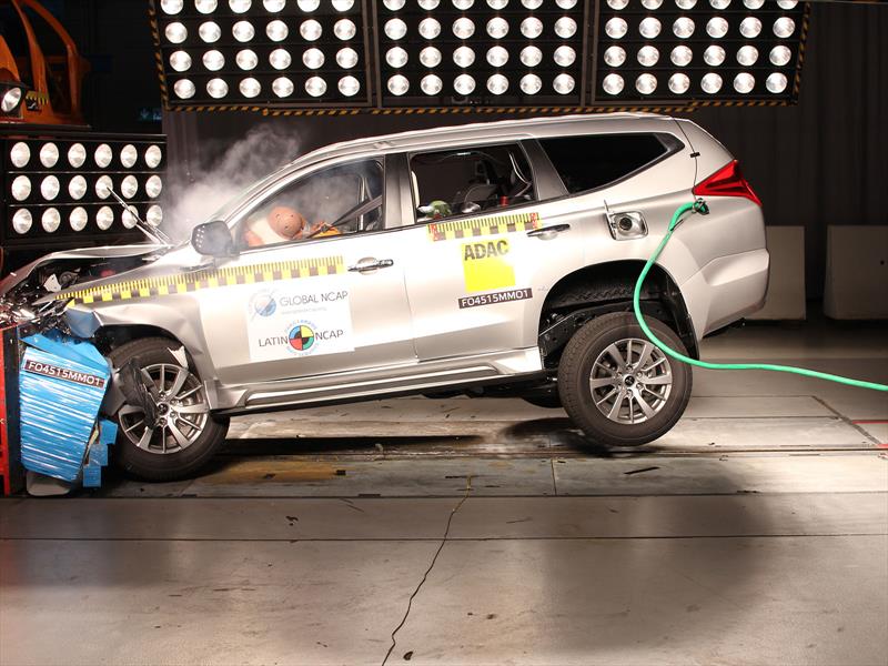 Mitsubishi Montero Sport en Latin NCAP 2015