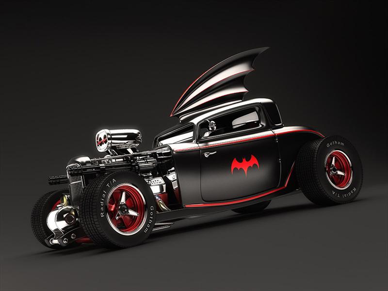 Batimóvil Hot-Rod