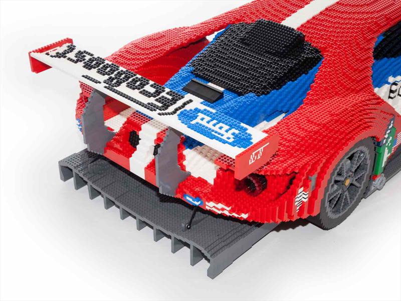 Ford GT al estilo Lego