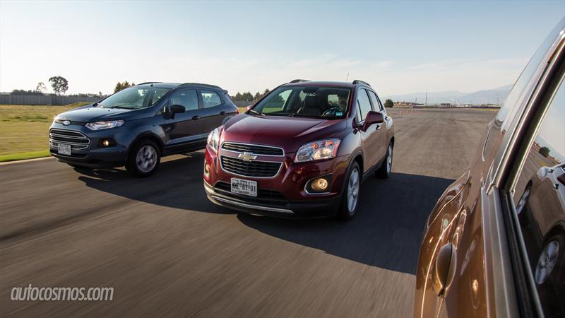 Chevrolet Trax vs Ford Ecosport vs Renault Duster