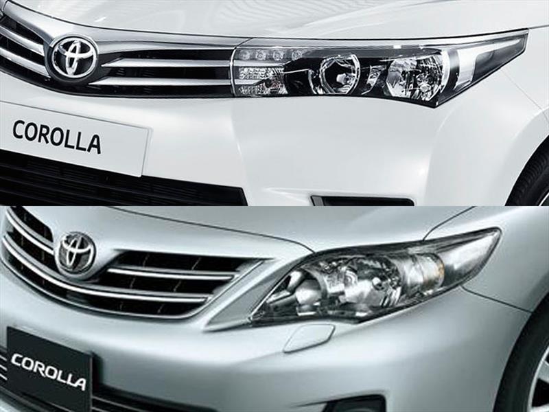 Nuevo Toyota Corolla Vs. la generación anterior