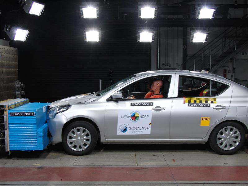 Nissan Versa en Latin NCAP 2015
