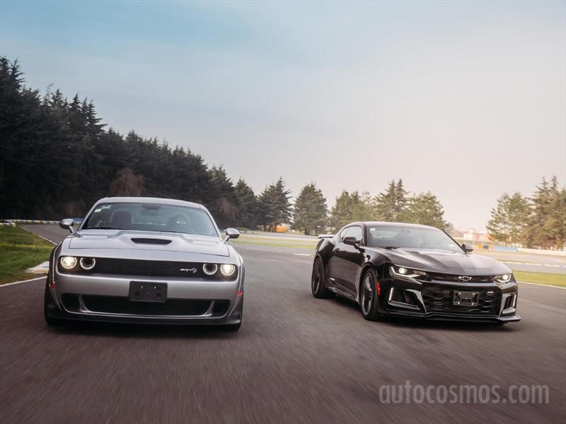 Camaro Zl1 Vs Challenger Srt Hellcat Widebody