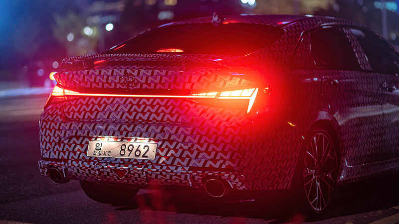 Hyundai Elantra N 2022 - Teasers
