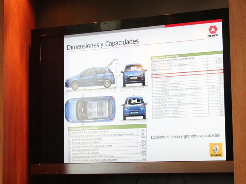Renault Clio lll Lanzamiento en Chile