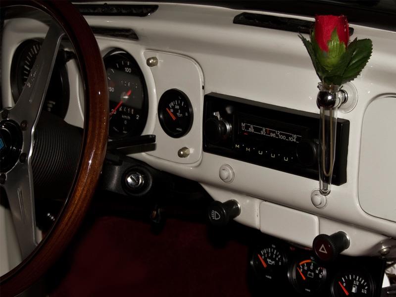 Florero de Volkswagen Beetle