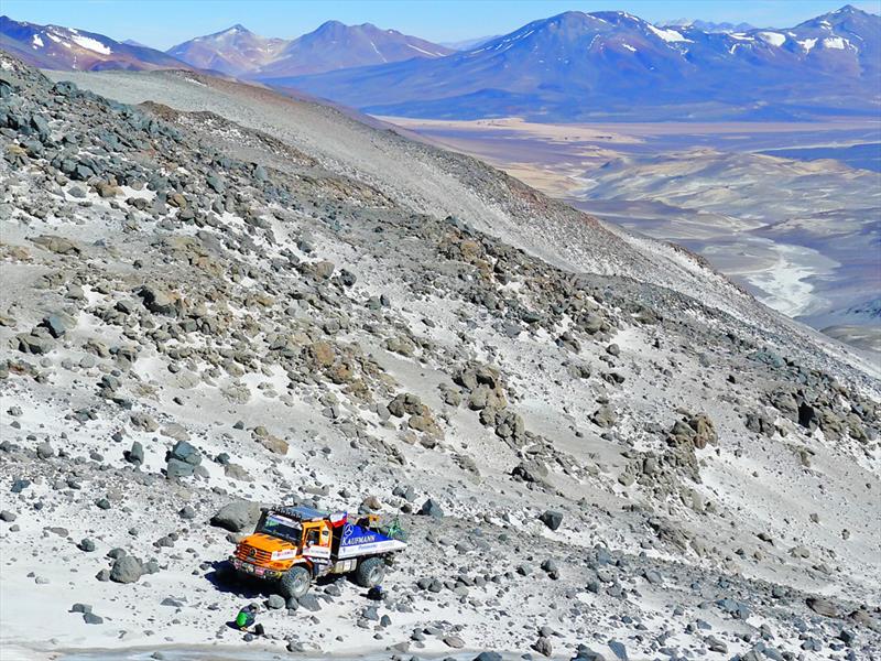 Mercedes-Benz Zetros: Récord mundial en Chile