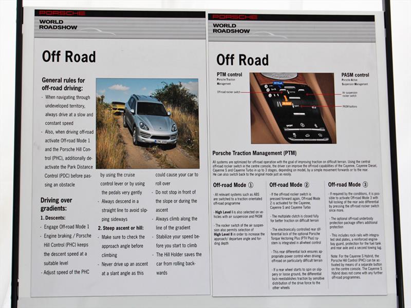 Porsche World Roadshow 2013 en Chile