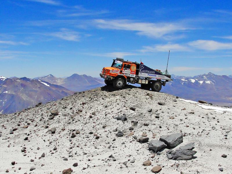 Mercedes-Benz Zetros: Récord mundial en Chile