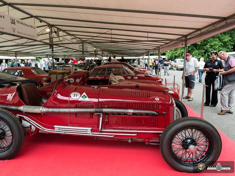 Alfa Romeo en Goodwood 2012
