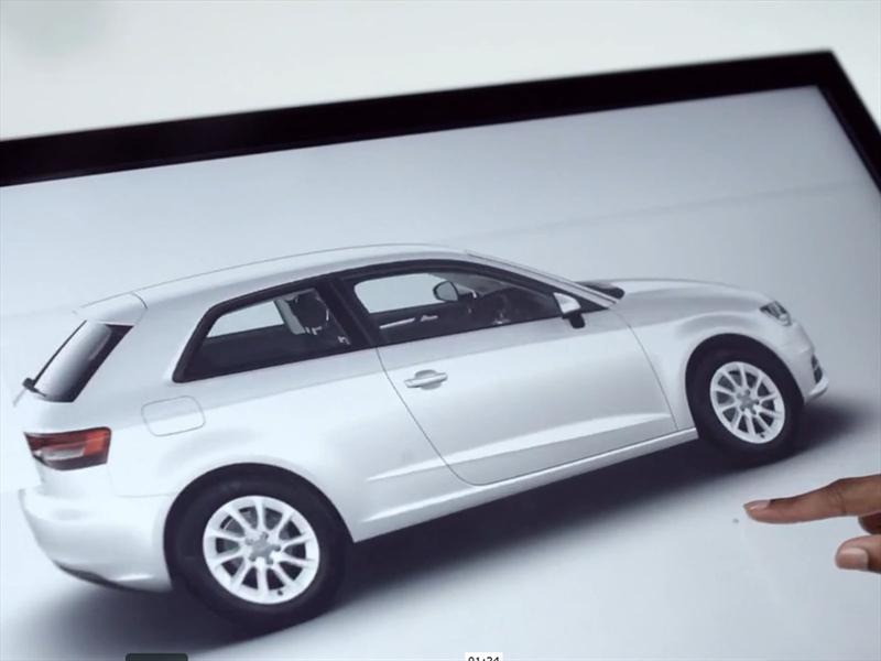 Audi City Londres con sistema Kinect
