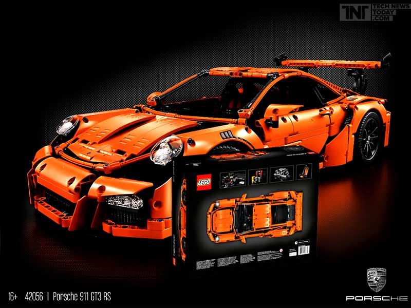 Porsche 911 GT3 RS de Lego