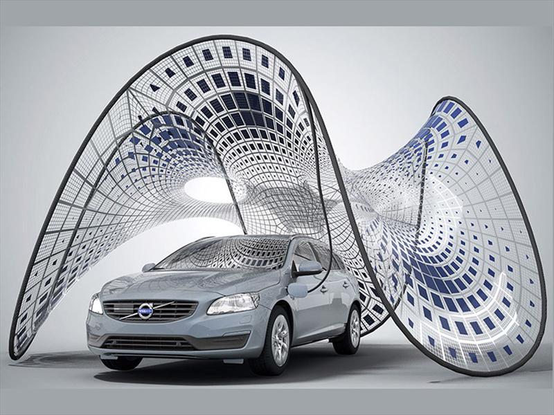 Volvo lidera la moda con su panel solar