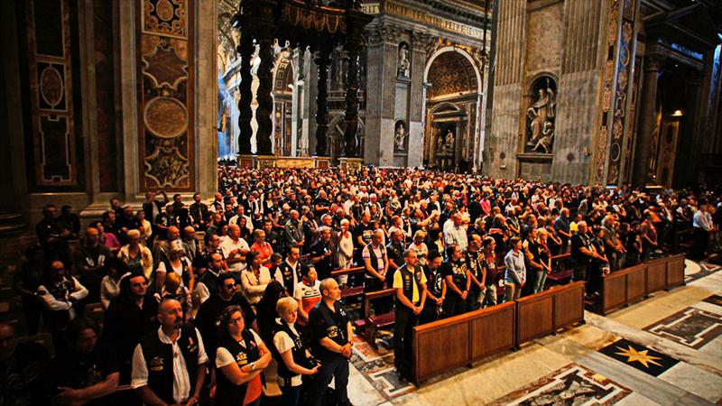 Harley-Davidson en el Vaticano