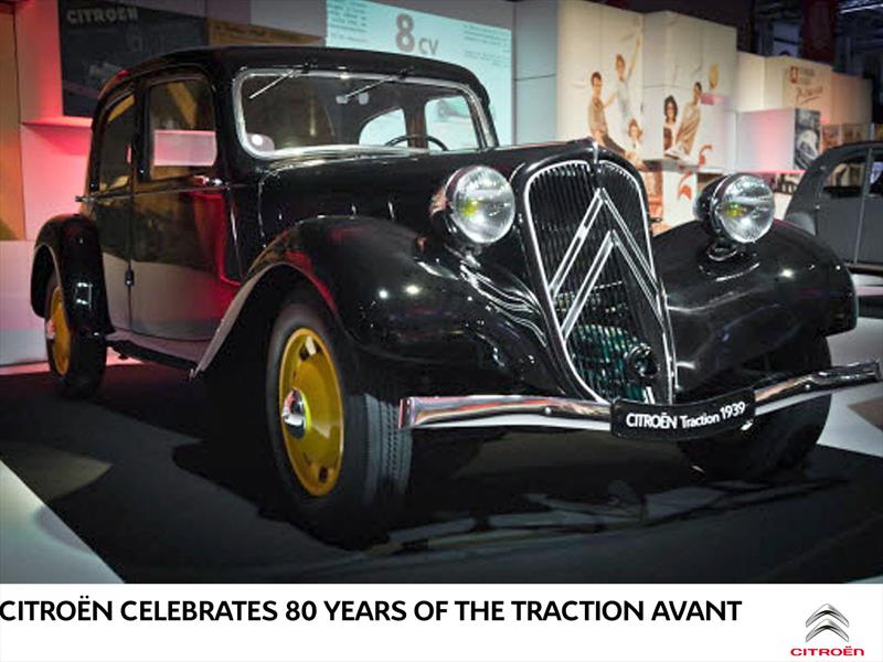 El Citroën Traction Avant cumple 80 años