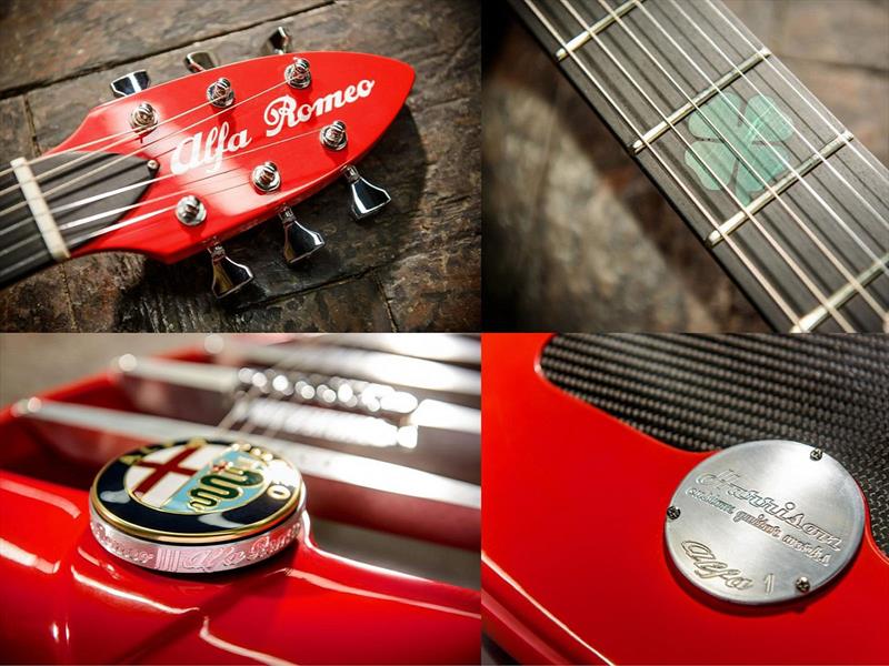 La exclusiva guitarra de Alfa Romeo
