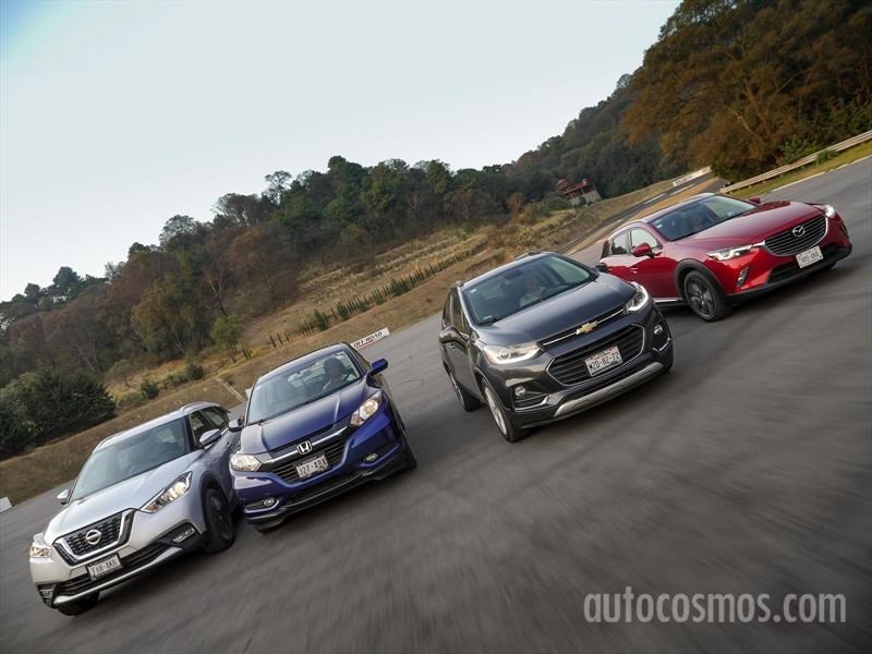 Chevrolet Trax vs Honda HR-V vs Nissan Kicks Vs Mazda CX-3