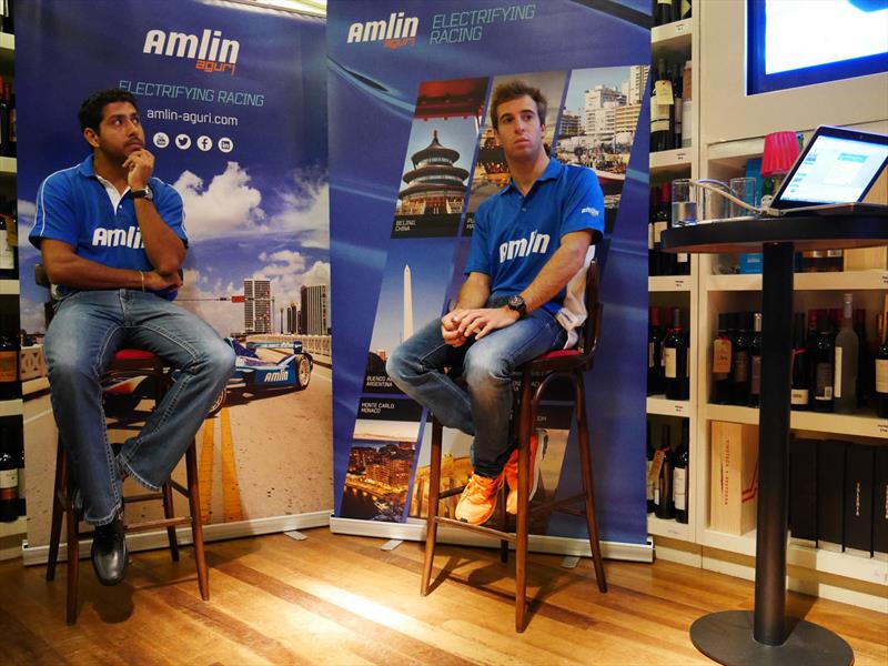 Diálogo con el equipo Amlin Aguri