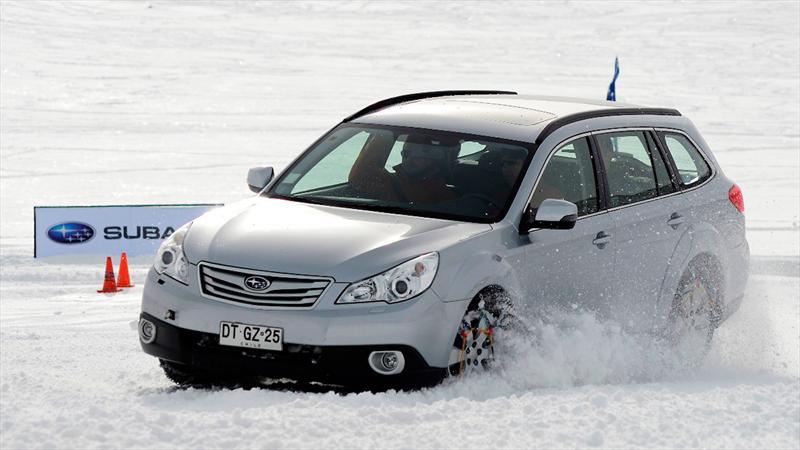 Subaru Driving Academy en Nieve