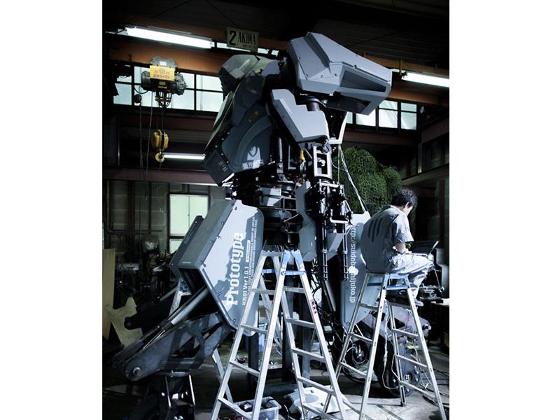 Kuratas, un robot sobre ruedas