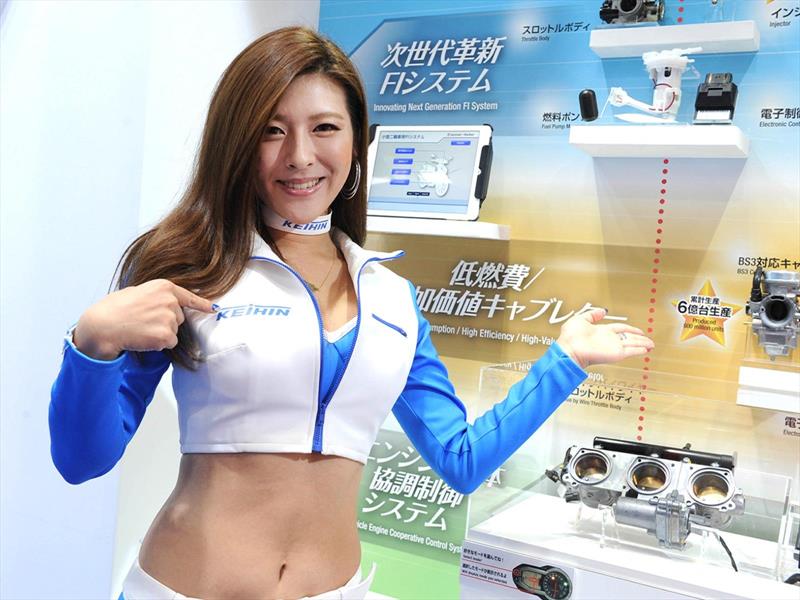 Las chicas del Salón de Tokio 2015