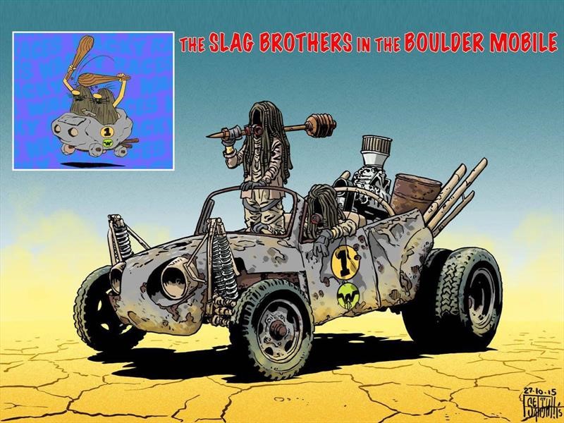 Autos Locos al estilo Mad Max: Fury Road