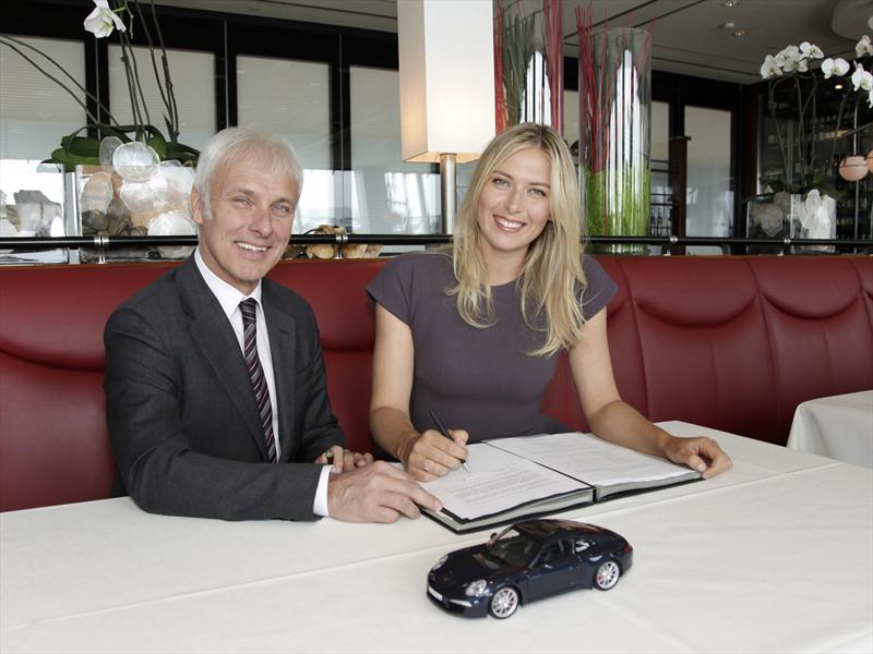 María Sharapova es la sensual cara de Porsche