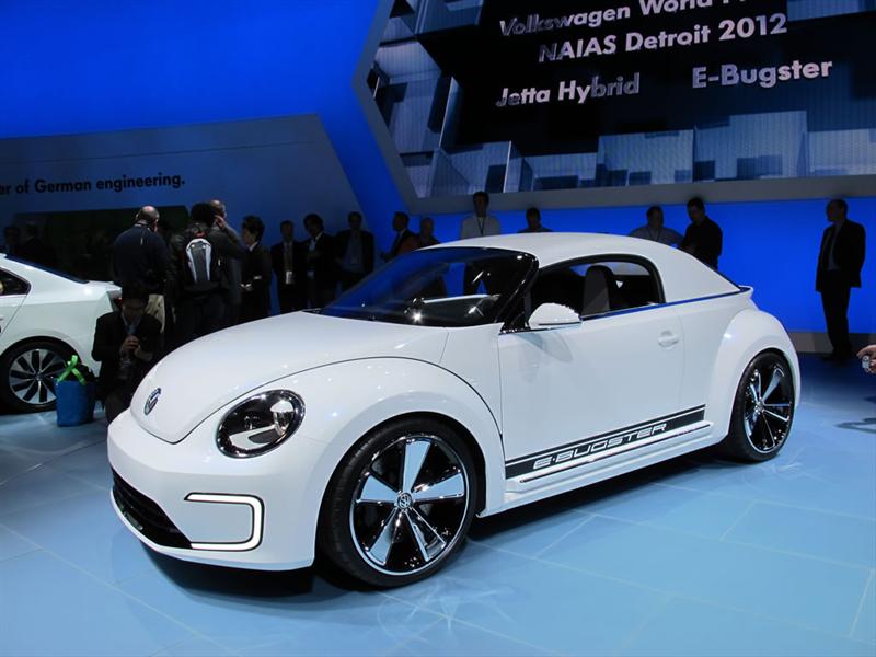 Volkswagen Beetle E-Bugster Concept en Detroit