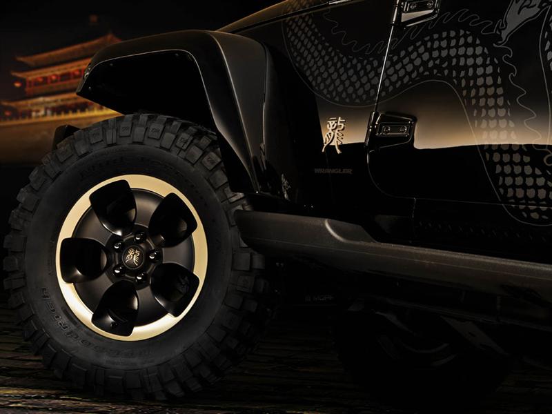 Jeep Wrangler Dragon Concept en Beijing 2012