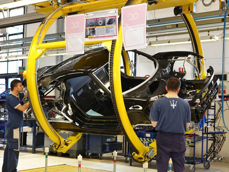 Alfa Romeo 4C, su fabricación