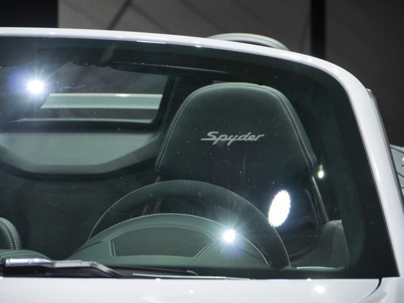 Porsche Boxster Spyder 2016