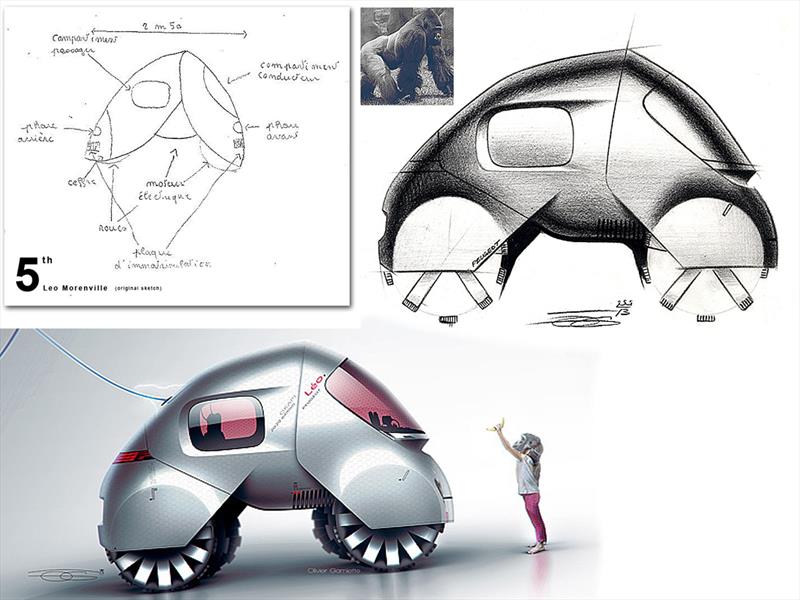 Peugeot del 2020 según los niños