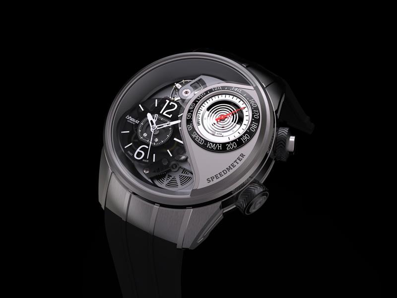 Breva Génie 03, el primer reloj con velocímetro