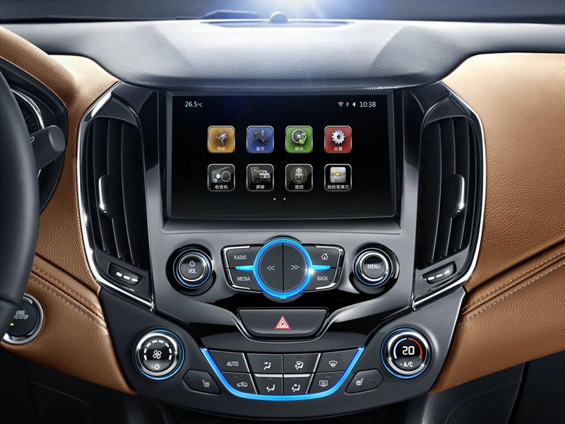 Así es interior del nuevo Chevrolet Cruze