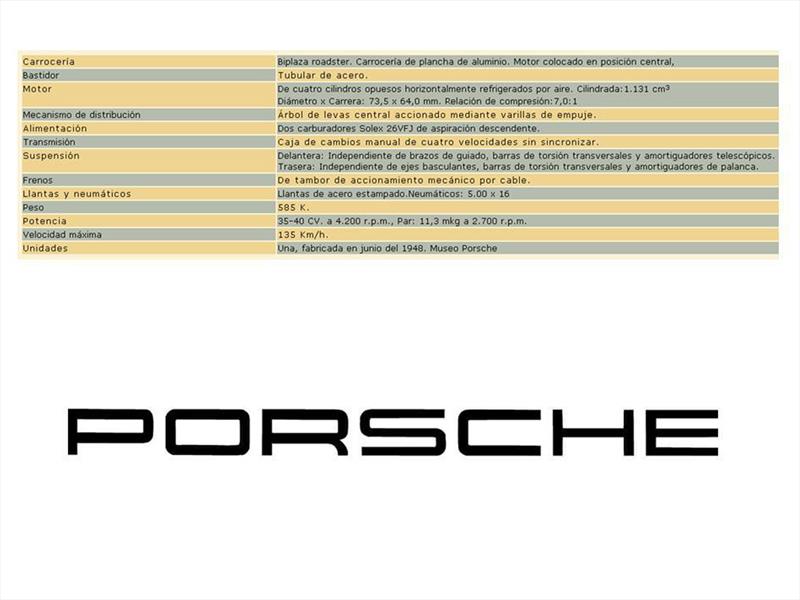 Porsche Proyecto 356-001