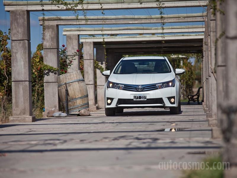 Prueba al Toyota Corolla en Mendoza