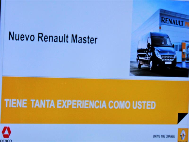 Nuevo Renault Master Lanzamiento en Chile