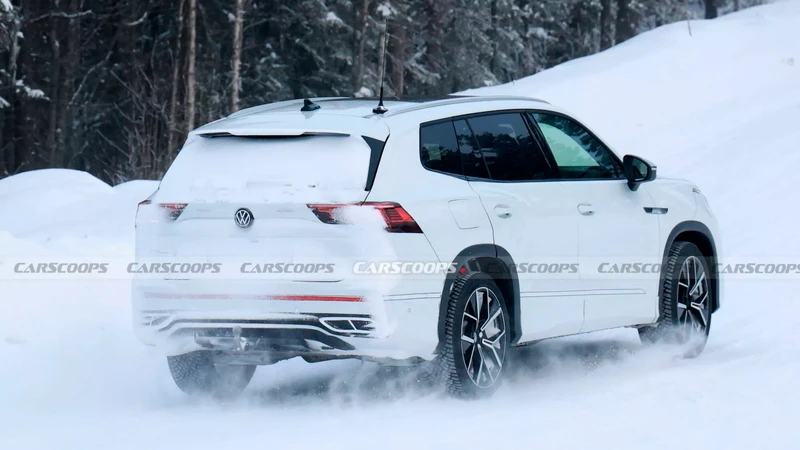 Nuevo VW Tiguan Allspace - fotos espía
