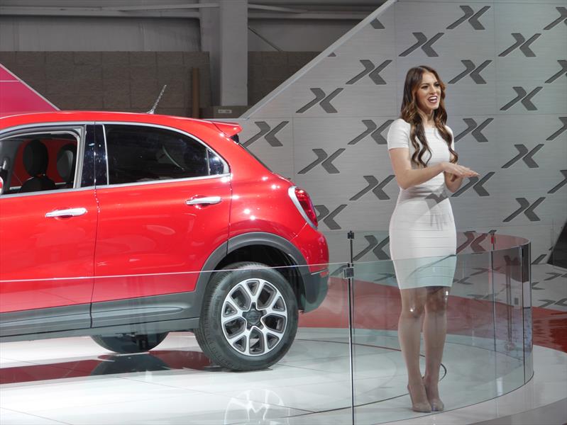 Las chicas del Auto Show de Nueva York 2015