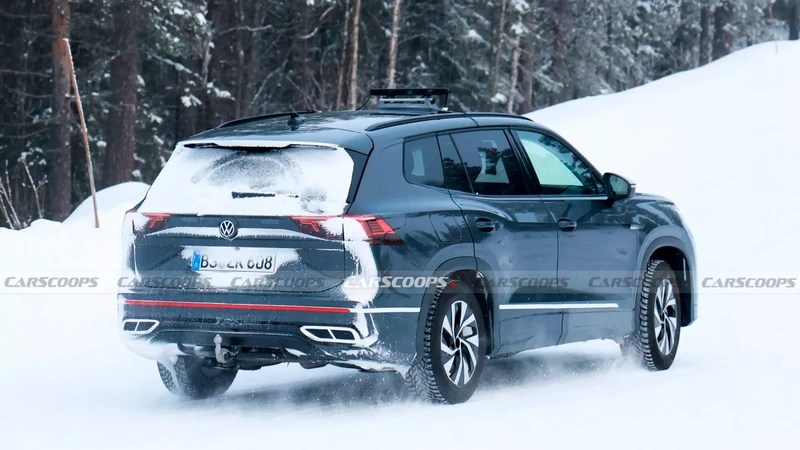 Nuevo VW Tiguan Allspace - fotos espía