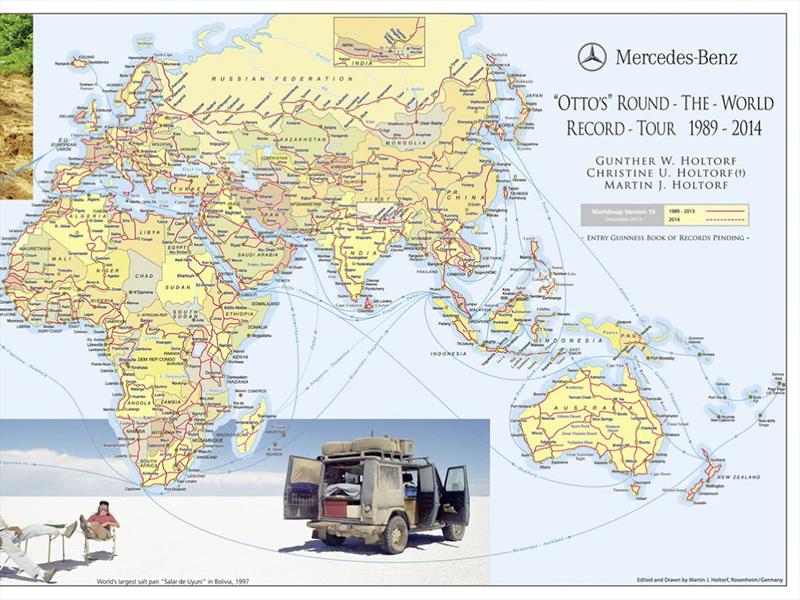 Mercedes-Benz 300GD Otto por el mundo