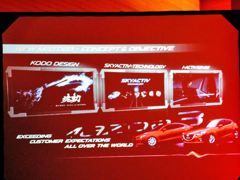 New Mazda3 2014 Lanzamiento en Chile