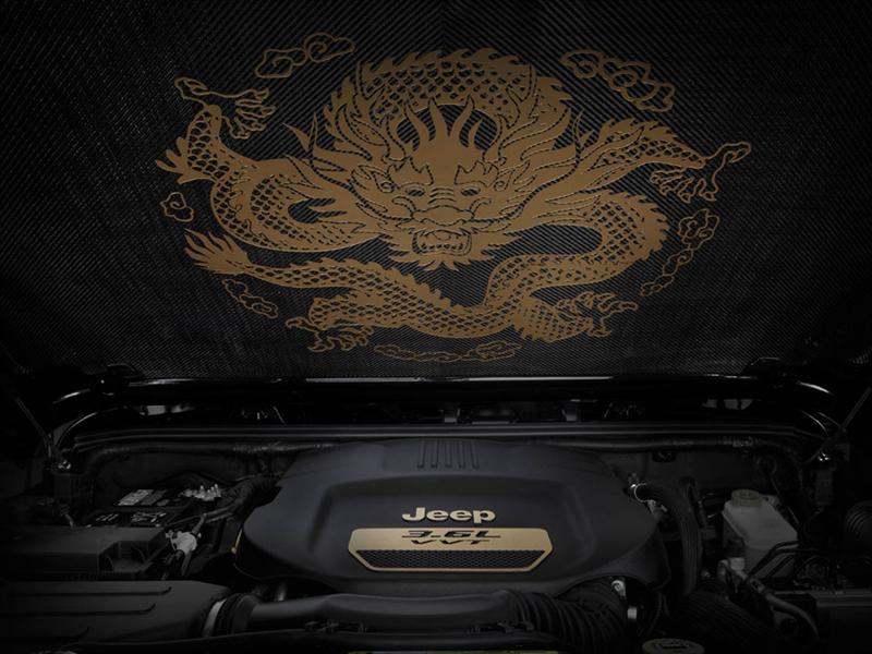Jeep Wrangler Dragon Concept en Beijing 2012